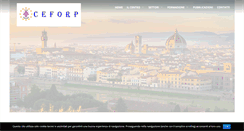 Desktop Screenshot of ceforp.it